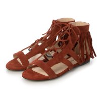 Longchamp/ロンシャン LONGCHAMP フリンジ グラディエーターサンダル/507183156
