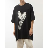 Y-3/ワイスリー Y－3 LOGO GFX TEE BLACK/507183389