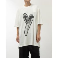 Y-3/ワイスリー Y－3 LOGO GFX TEE WHIT/507183390