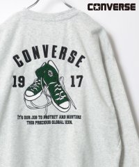 CONVERSE/コンバース CONVERSE 裏起毛 フロント バックサガラ刺繍 オーバーサイズ スウェット レディース メンズ トレーナー/507187522