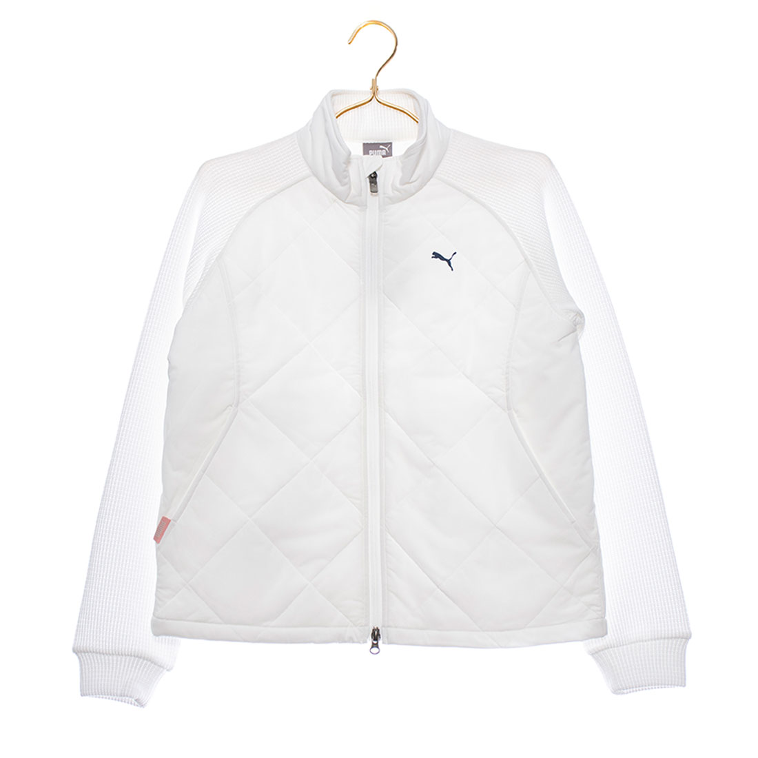 PUMA プーマ　ジャケット ベスト 2way　ゴルフウェア ゴルフ　ホワイト PUMA プーマジャケット ベスト 2wayゴルフウェア ゴルフホワイト