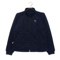 PUMA/プーマ PUMA ゴルフ W ハイパーストレッチPGWロゴFZコンビ中綿ブルゾン/507188221