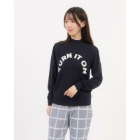 PUMA/プーマ PUMA ゴルフ W スローガンロゴタートルネックニットセーター/507188222