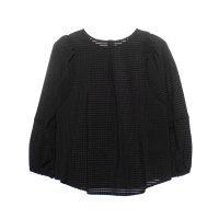 hunch/ハンチ hunch ツヤ感サッカーボリュームパフブラウス/507188458
