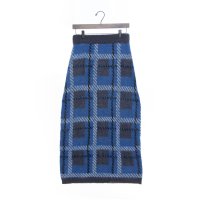 LHELBIE/レルビエ LHELBIE ビッグチェックニットスカート/507188568