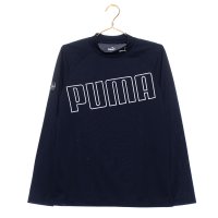 PUMA/プーマ PUMA ゴルフ ストレッチカノコビッグPUMAロゴLSモックネック/507188581