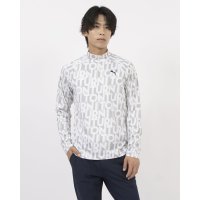 PUMA/プーマ PUMA ゴルフ ストレッチカノコAOPスローガンLSモックネック/507188582