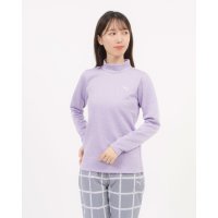 PUMA/プーマ PUMA ゴルフ W スローガン立体ジャカードLSモックネックシャツ/507188584