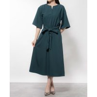 EDIST. CLOSET/エディスト クローゼット EDIST. CLOSET スキッパーウエストリボンワンピース/507188651