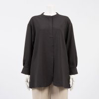 EDIST. CLOSET/エディスト クローゼット EDIST. CLOSET バンドカラーロングブラウス/507188672