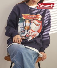 Coleman/コールマン Coleman Vintage print buck fleece crew neck sweat スウェット プリント トレーナー トップス 長袖/507199401
