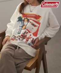 Coleman/コールマン Coleman Vintage print buck fleece crew neck sweat スウェット プリント トレーナー トップス 長袖/507199401