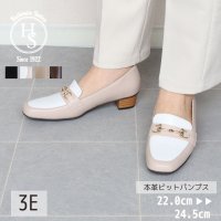 HS/エイチエス HS 【日本製】 HS ローファー パンプス/507199678