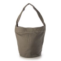 EARTH MADE/アースメイド EARTH MADE E7008 WASHED CNV RD BOTTOM TOTE(GRY)/507199765