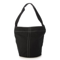 EARTH MADE/アースメイド EARTH MADE E7008 WASHED CNV RD BOTTOM TOTE(BLK)/507199766