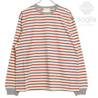 soglia/ソリア soglia Open End Long Sleeve T 生成りborder/507200215