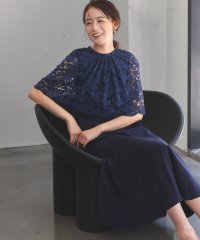 GIRL/ガール GIRL レース ケープスリーブ マーメイド ロング 結婚式 ワンピース パーティー ドレス オケージョンドレス お呼ばれ/507200272