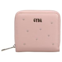 GYDA/GYDA ジェイダ 財布 二つ折り スタッズ レディース ラウンドファスナー ブラック グレー ピンク 黒 GY－W231/507202976