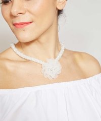 Maunaloa/マウナロア Maunaloa ブリリアントフラワーネックレス/507203600