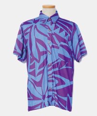 Maunaloa/マウナロア Maunaloa Ocean Blue Bird ティアレタパMEN'Sシャツ/507203718