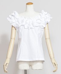 Maunaloa/マウナロア Maunaloa フリルカラーブラウス/507203766