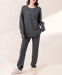TeddyShop/テディショップ Teddyshop レディース 長袖デザインワッフルセットアップルームウェア 上下2点セット/507206957