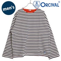 ORCIVAL/オーシバル ORCIVAL BOAT NECK L/S WIDE PULLOVER BLACK（CHARCOAL） [OR－C0275－BDJ]/507216924