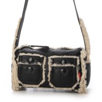 Tomieco/トミエコ Tomieco LEATHER スクエアショルダーバッグ 本革orムートン/507217021
