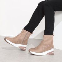 MK MICHEL KLEIN/エムケー ミッシェルクラン MK MICHEL KLEIN 厚底 スポーティ ショートブーツ レディース ハイカット/507217048