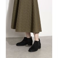 unpetit/アンペティット unpetit ローヒール サイドゴア シンプル ショートブーツ/507217075