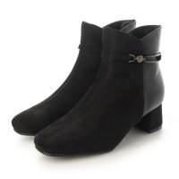 unpetit/アンペティット unpetit スクエアヒール バックルベルト ショートブーツ レディース ローヒール/507217096