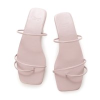 Menue/メヌエ Menue 変形トングスクエアトゥフラットサンダル/507217104