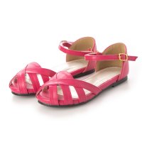 Menue/メヌエ Menue ベルクロ付きストラップキッズサンダル/507217261