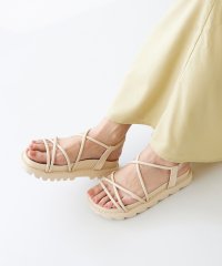 welleg sellect/ウェレッグ セレクト welleg sellect レースアップ厚底サンダル/507217322