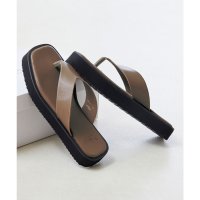 Menue/メヌエ Menue スクエアトゥ厚底トングサンダル/507217362