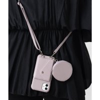 emonique/エモニーク emonique iPhoneケース カバー カード収納 ストラップ コインケース/507217384