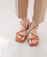 Menue/メヌエ Menue 連ストラップ5.5cmヒールサンダル/507217422