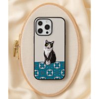 Jubilee/ジュビリー Jubilee 立体刺繍スマホケース iPhone PUレザー【6/7/SE/12/12pro/13/13pro 対応】/507217426