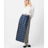 ONEIL of DUBLIN/オニールオブダブリン O'NEIL of DUBLIN 別注 パッチワーク キルトスカート マキシ ロング 90cm/507217577