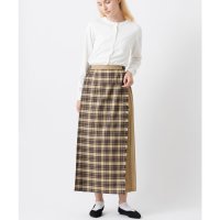 ONEIL of DUBLIN/オニールオブダブリン O'NEIL of DUBLIN 別注 パッチワーク キルトスカート マキシ ロング 90cm/507217577