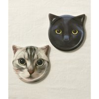 Purr Purr/パーパー Purr Purr ネコ柄 セラミックコースター2枚セット/507217589
