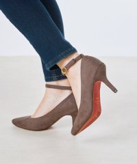 Menue/メヌエ Menue アンクルストラップ 8cmヒール ポインテッドトゥパンプス/507217973