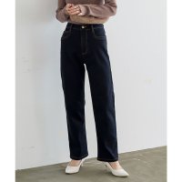 KOBE LETTUCE/コウベレタス KOBE LETTUCE [ 裏微起毛 ] XXS～Lサイズ 選べるサイズのハイライズストレートデニム [M3788]/507218811