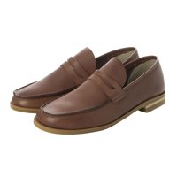 GLOBAL CLUB/グローバルクラブ GLOBAL CLUB レディース 本革 ローファー カジュアル ビジネスシューズ 日本製 GK046 （BROWN）/507219112