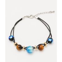 CAYHANE/【チャイハネ】蓄光ほたる玉メンズ2連ブレスレット オレンジ/507229766