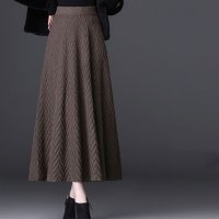 maison de LATIR/メゾンドラティール maison de LATIR オシャレ編みAラインニットスカート/507233303