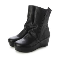 SAYA/サヤ SAYA 5cm本革プラット製法ショートブーツ/507235001