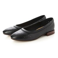 SAYA/サヤ SAYA フラット本革ラウンドトウメダリオンシューズ/507235018