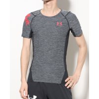 UNDER ARMOUR/アンダーアーマー UNDER ARMOUR メンズ フィットネス 半袖コンプレッションインナー UA HEATGEAR ARMOUR SHORT S 13783/507253486