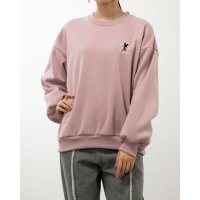 DISNEY/ディズニー Disney レディース スウェットトレーナー スウェット裏起毛クルーワンポイント DN－9C25023TJ/507254291